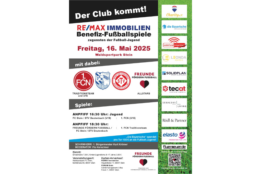 Freitag, 16.05.2025 – Der Club kommt!